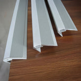 Aluminium Profile For Stair/ Edge / Trim 1 Meter for LED Strips Frosted Cover